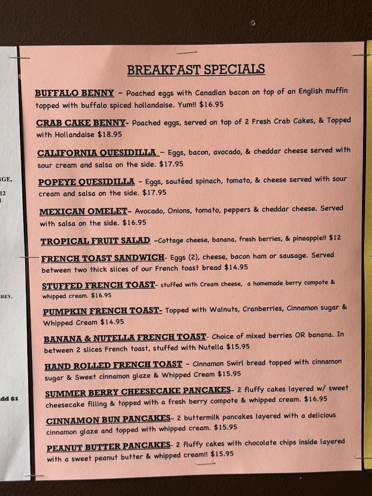 Main Street Cafe Menu image 4
